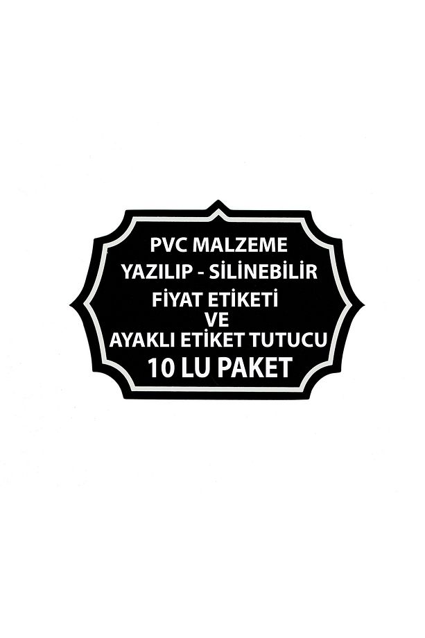 Mt Yazılıp-silinebilir Yıldız Fiyat Etiketi Ve Ayaklı Etiket Tutucu 10 Lu Paket - 8
