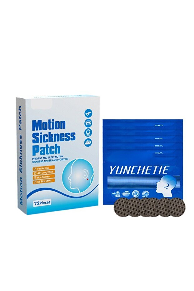 72 Pieces Of Motion Sickness Patches, Dizziness Patches And Seasickness Patches, No Side Effects ... - 8