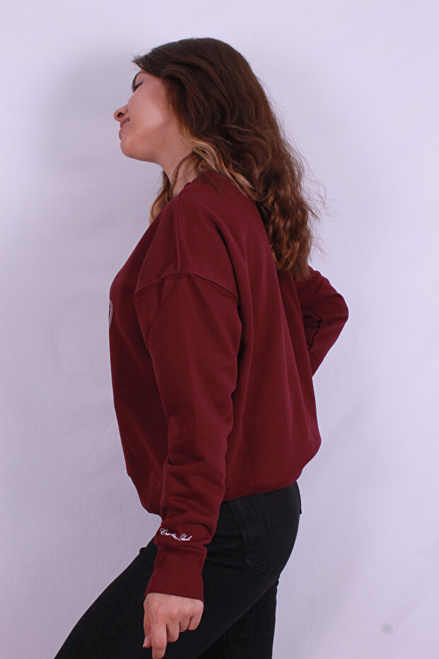 Kadın Mor Sweat - Lf2038202 - 2