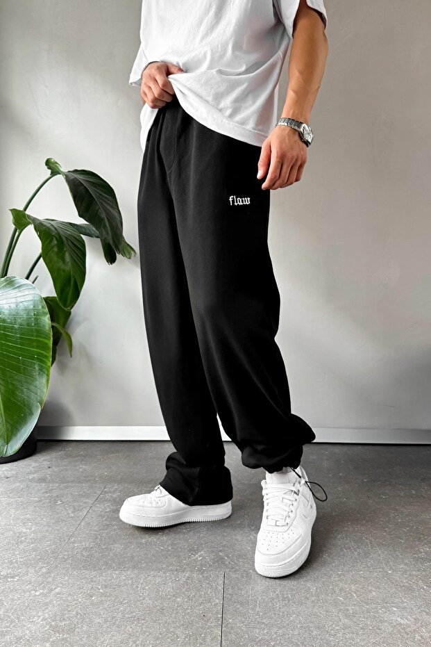 Flaw Atelier Baggy Sweatpants Black