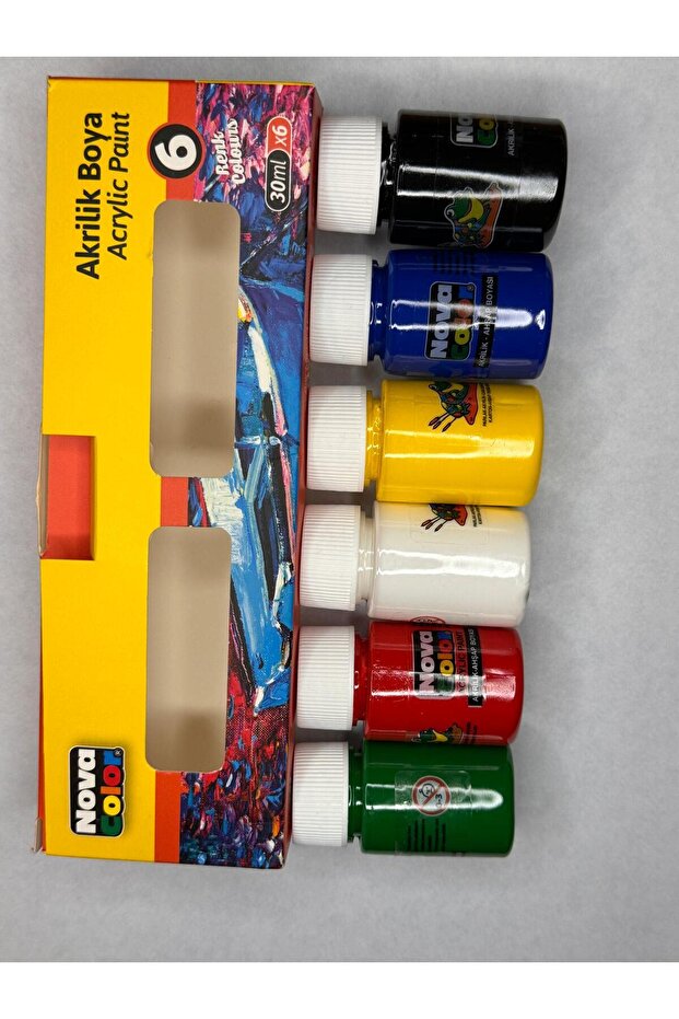 Colar Akrilik Boya 30 ml 6 Renk - 2