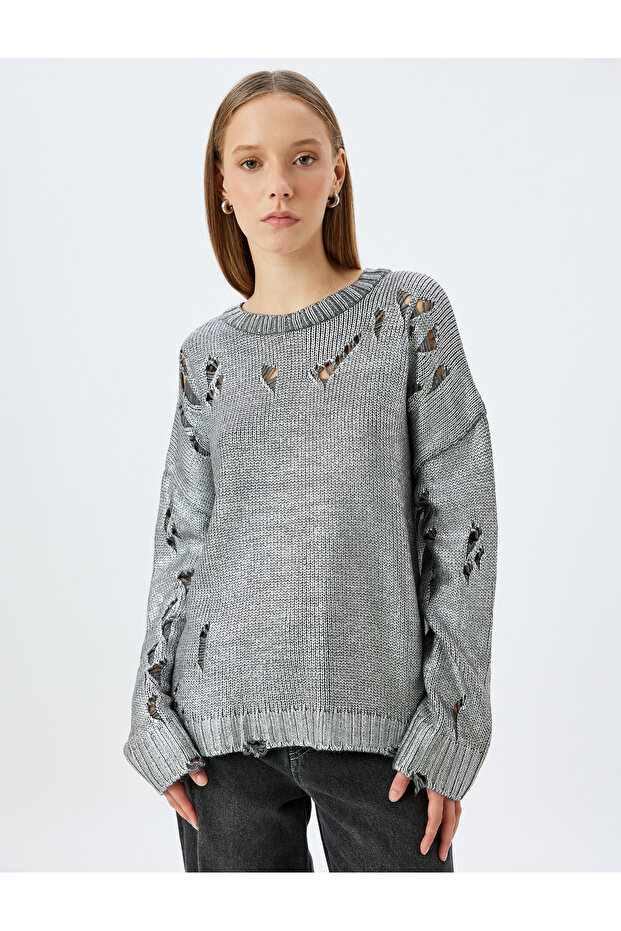 Metallic Sweater - 3
