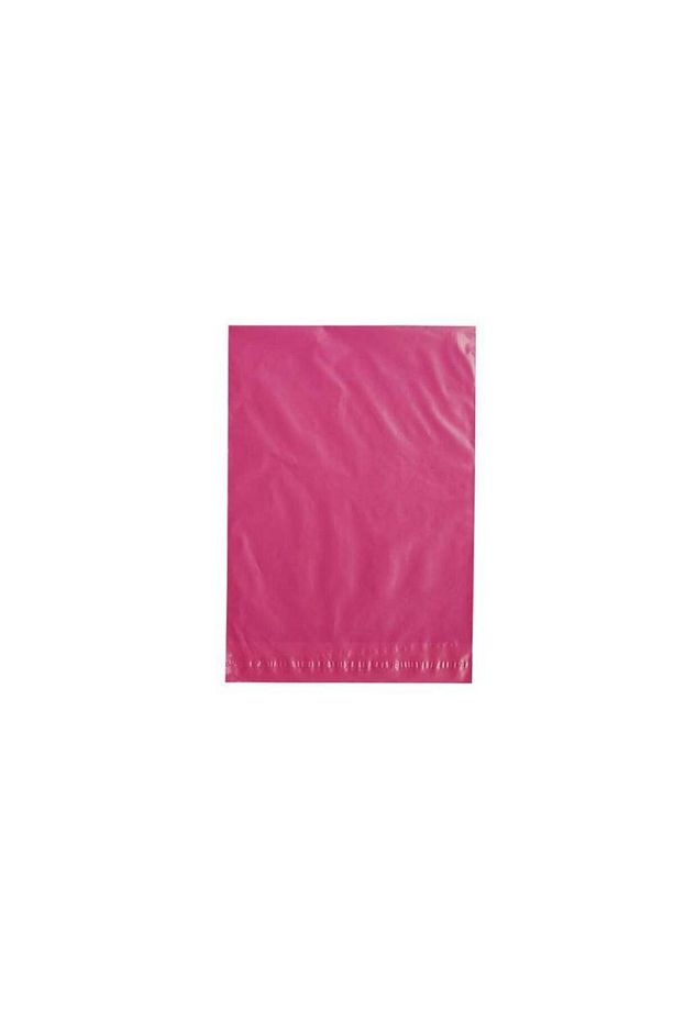 Pembe Renkli Cepsiz Kargo Poşeti 24 Cm X 30 Cm X 5 Cm | 100 Adet - 1