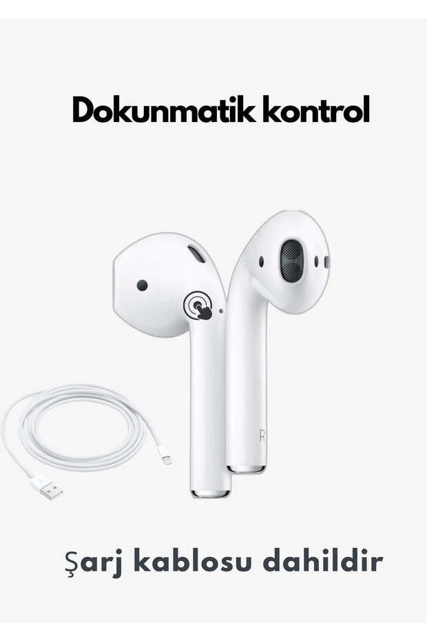 2.nesil Bluetooth Kulaklık Ios Ve Android Uyumlu Yüksek Kalite Kulaklık Temizleme Kiti İkili Set - 3