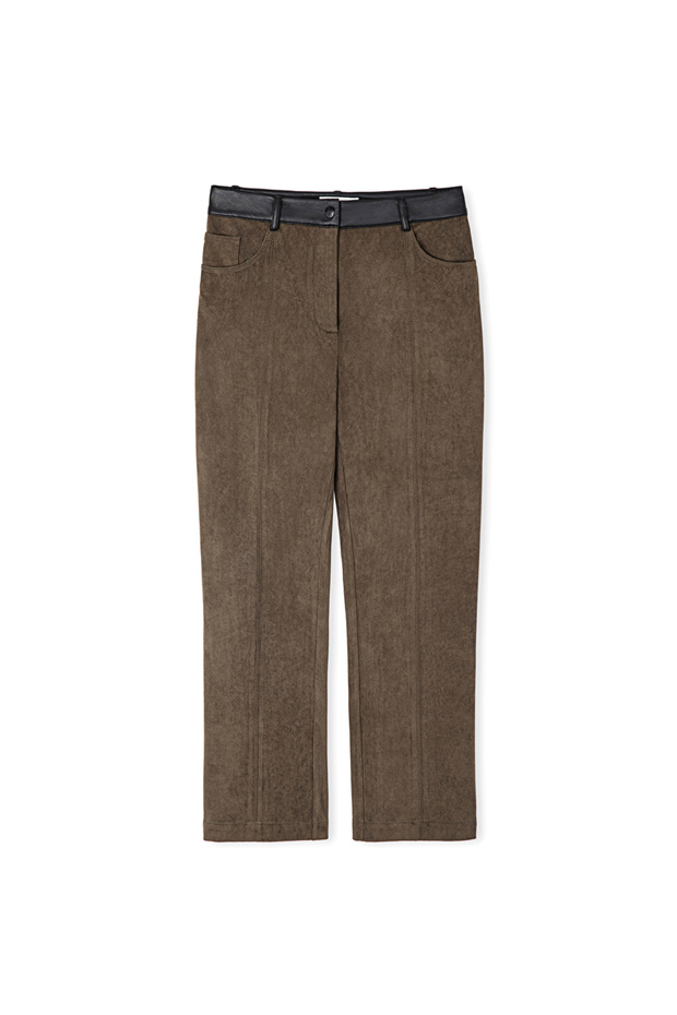 بنطلون من جلد الغزال - 3