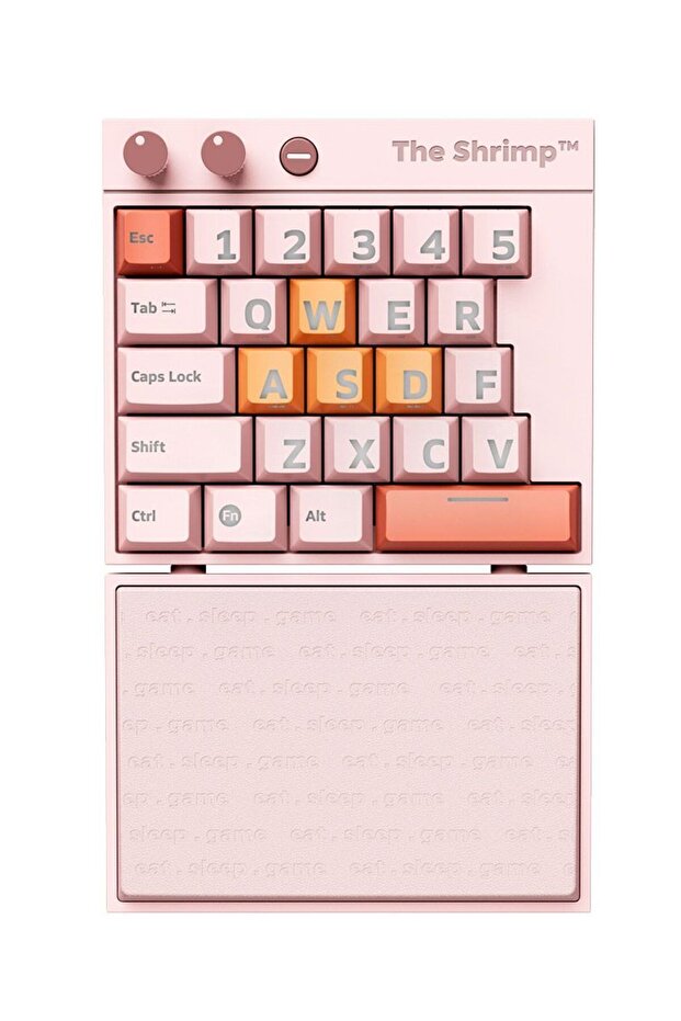 لوحة مفاتيح الألعاب Shrimp Pinkey