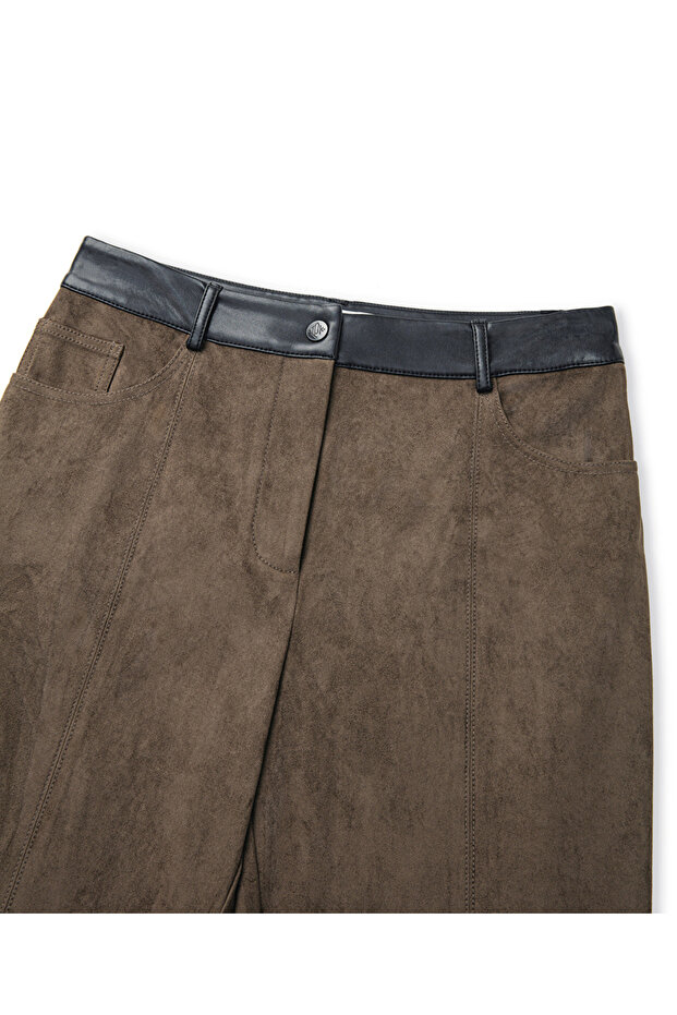 بنطلون من جلد الغزال - 4