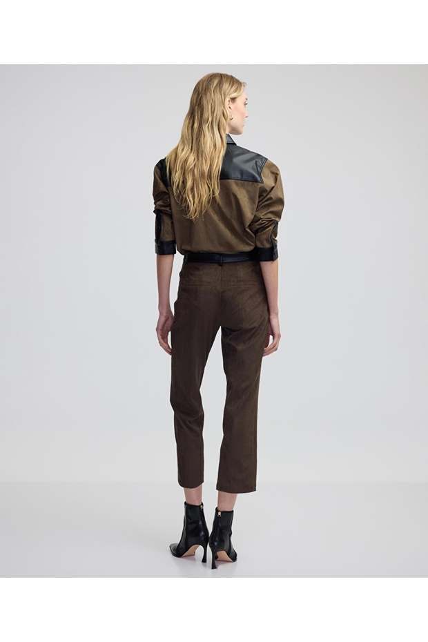 بنطلون من جلد الغزال - 5