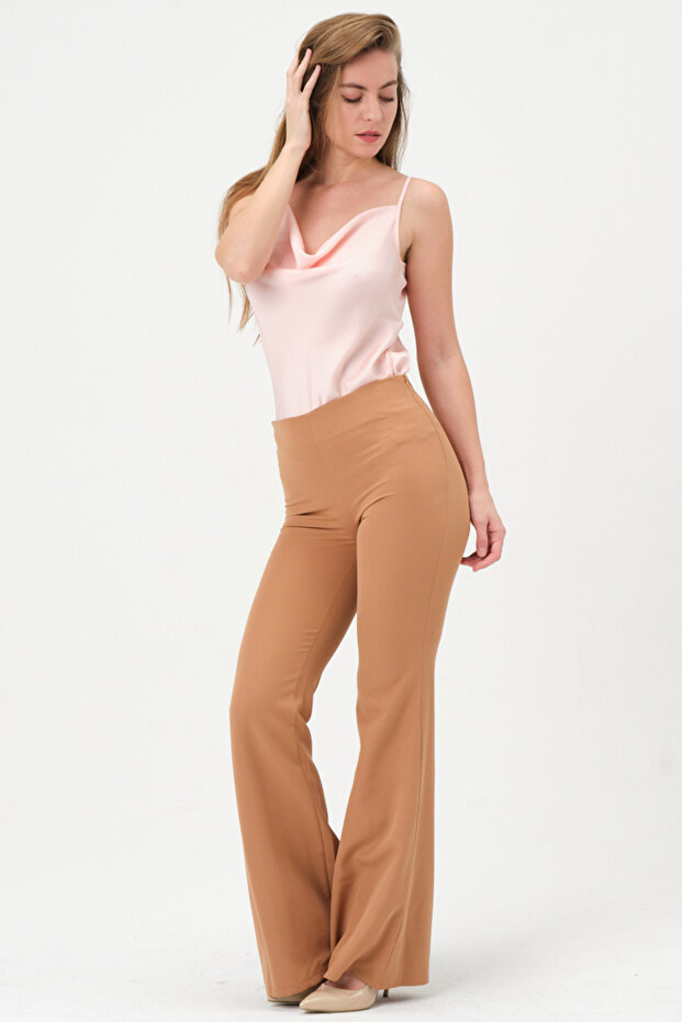 İspanyol Paça Pantolon - 5