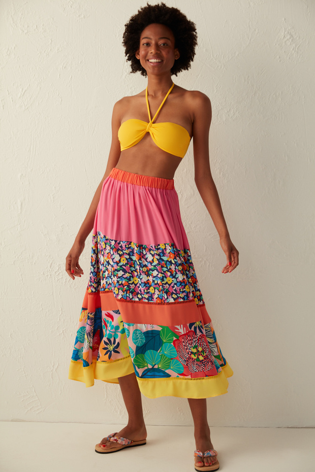 Basic Bandeau Bikini Üstü - 3