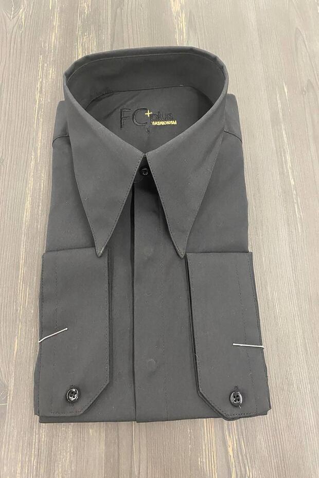 UZUN YAKA PREMİUM GÖMLEK - 2