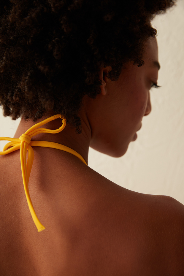 Basic Bandeau Bikini Üstü - 6