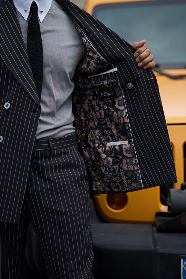 Kruvaze Takım Elbise - 6