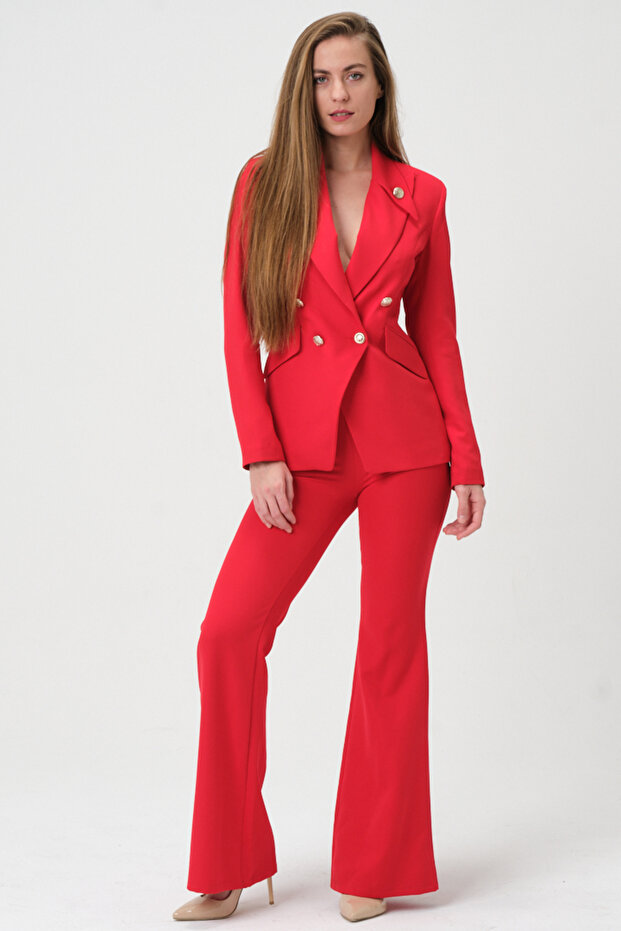 İspanyol Paça Pantolon - 1