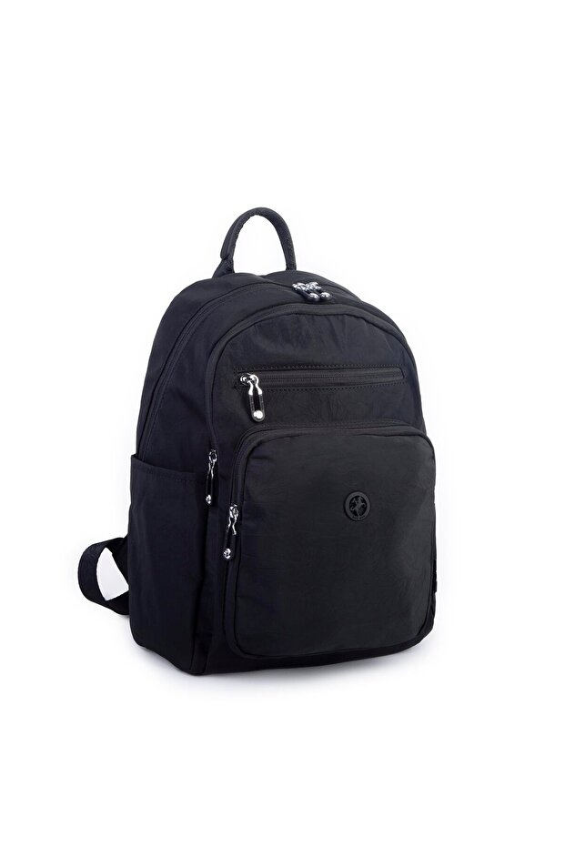 Women's Multi-Eye Lightweight Waterproof Unisex Bag Black