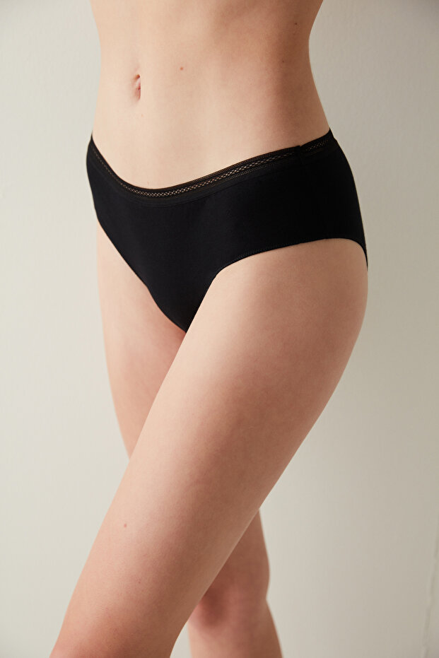 Easy Lace Lace V Shape Brazilian Panties