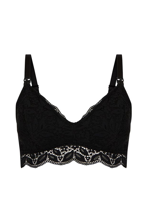 Siyah Mama Removable Padded Bralet - 6