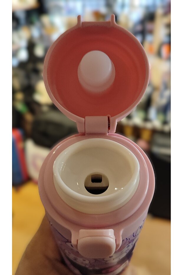 Çocuk termos paslanmaz çelik hello kitty figürlü H014 - 3
