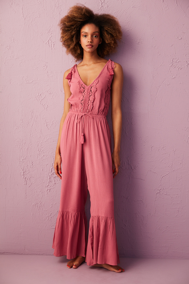 Gül Kurusu Bold Tulum - 1