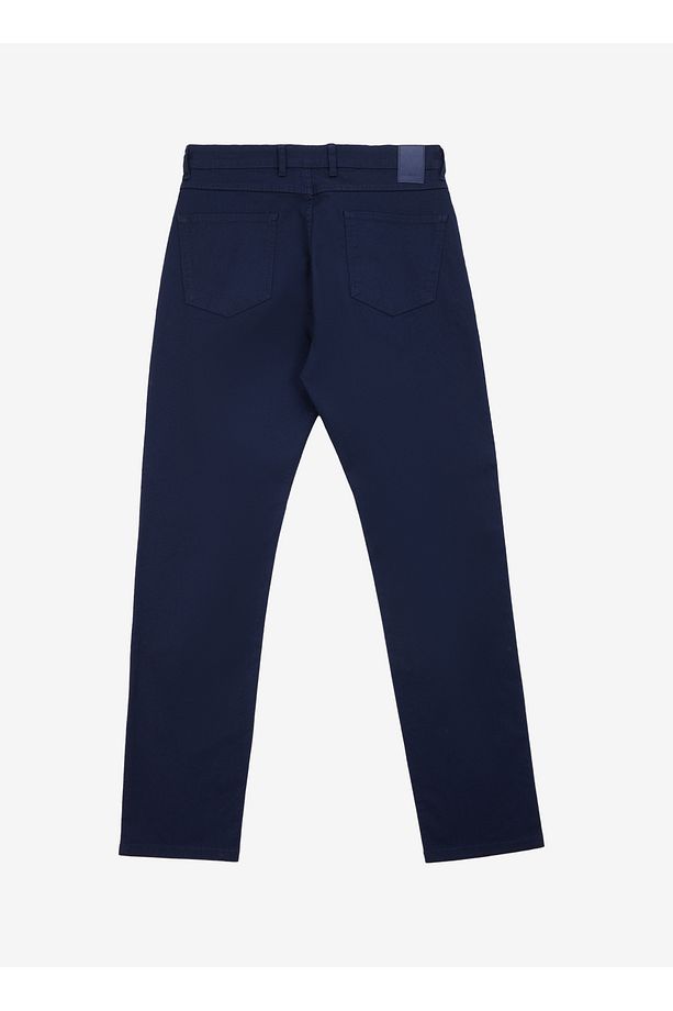 Normal Bel Normal Paça Lacivert Erkek Chino Pantolon F4WM-PNT 2439 - 2