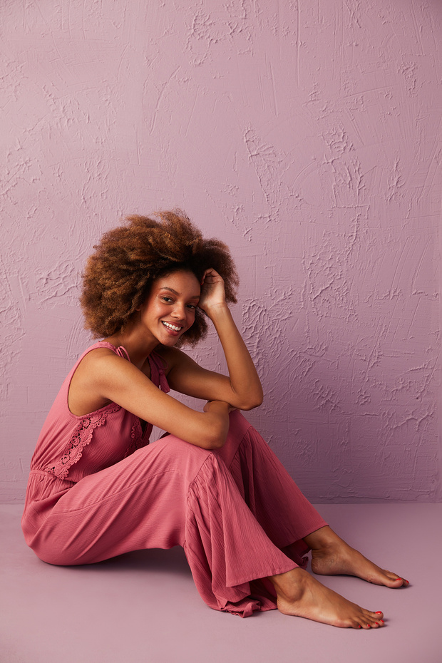 Gül Kurusu Bold Tulum - 2