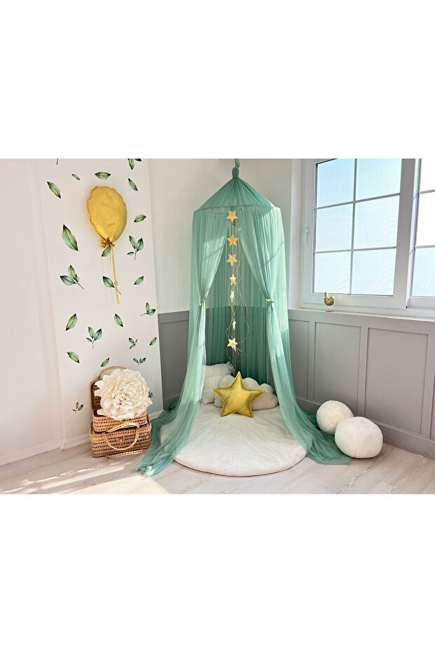 Tül Cibinlik Basic Sage Green - 3