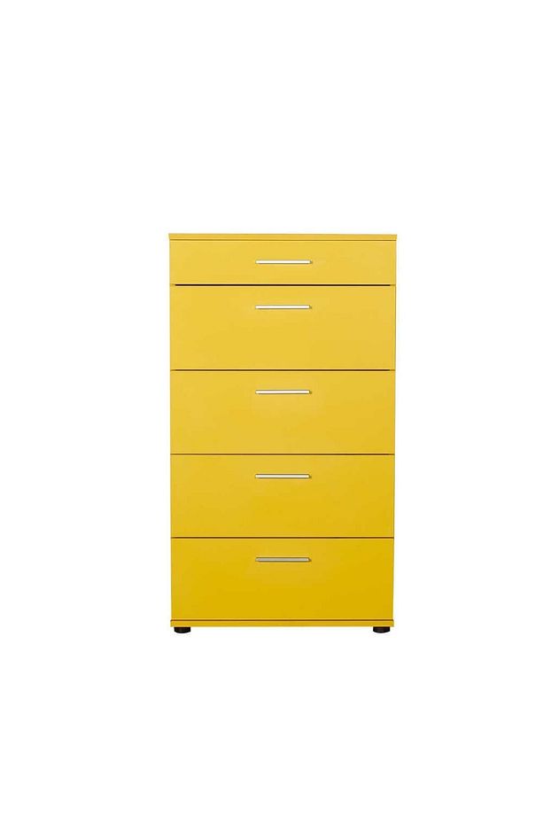 Adore Trendline 5 Çekmeceli Şifonyer Sfn-550-hh-1 Sarı - 1