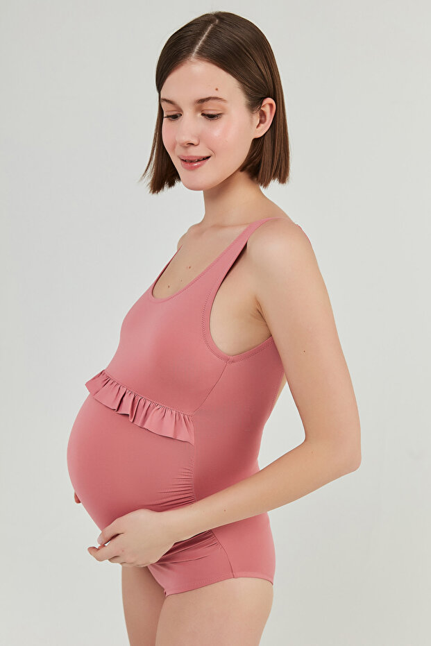 Mistik Gül Basic Hamile Mayosu - 2