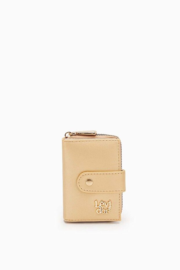 Gold Pıt Kapamalı Cüzdan - 1