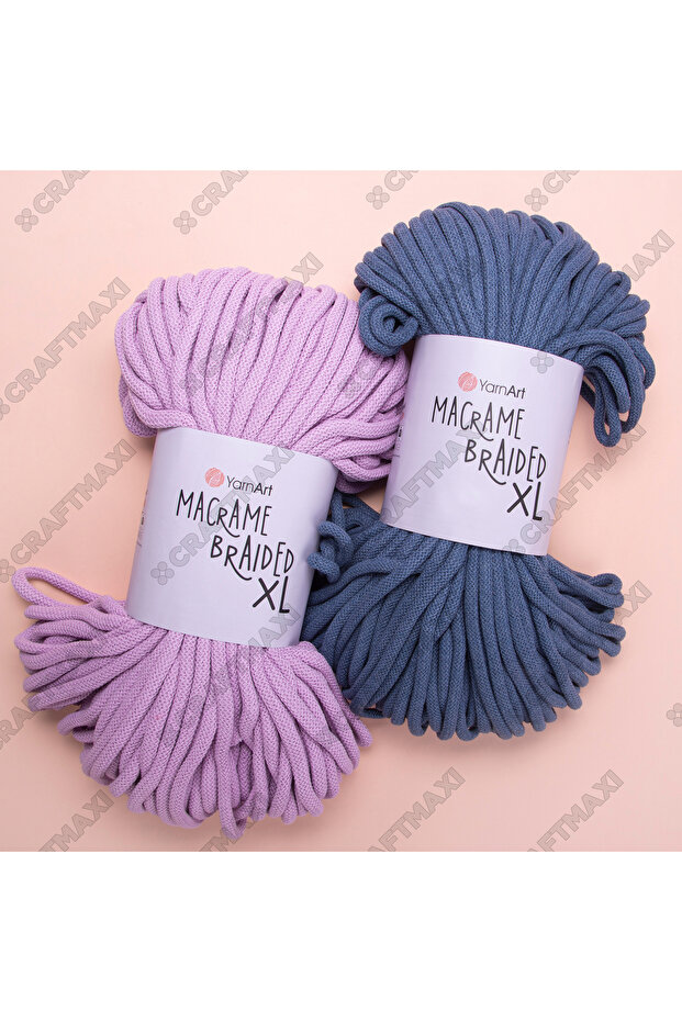 Macrame Braided XL - Macrame String White-751 - 6