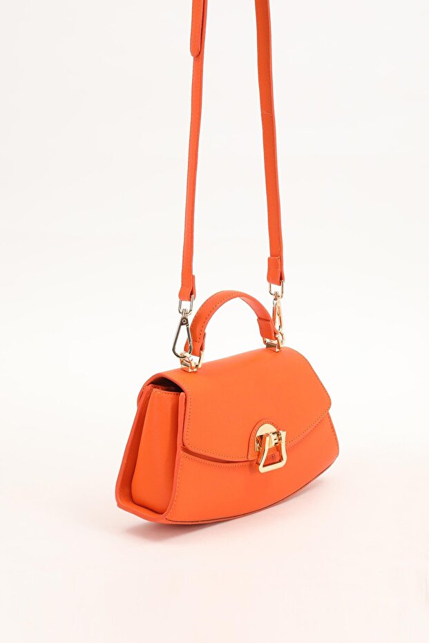 Turuncu Oval El Çantası - 2