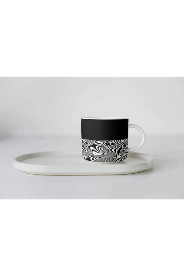 Nescafe Fincani - Porcelen, Colorful and Zebra Patterned Print