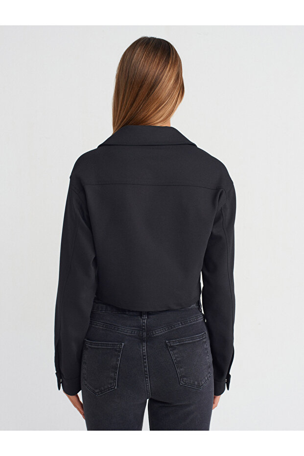 60748 سترة قصيرة-أسود - 2