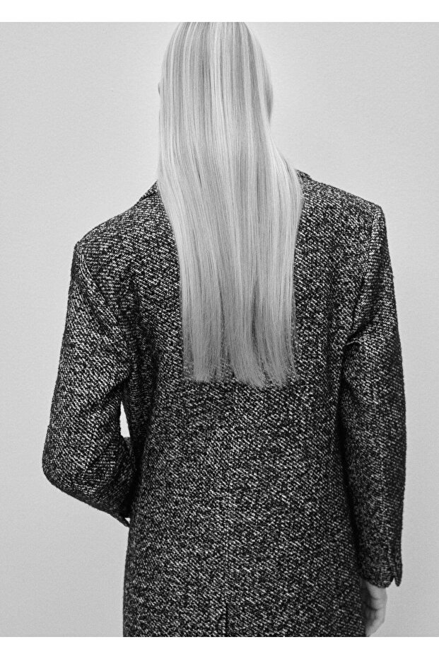 Uzun Kırçıllı Ceket - 5