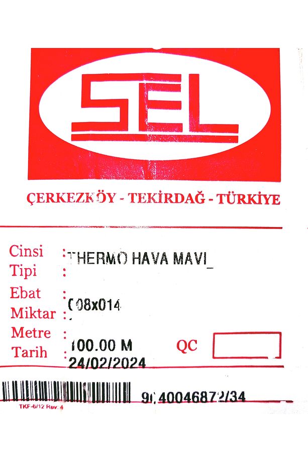 Kompresör Hava Hortumu 10 Metre 8mm Mavi - Java Oksijen Hava Hortumu - 4