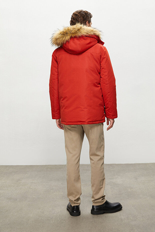 ÇIKARILABİLİR KAPÜŞONLU MONT - 4