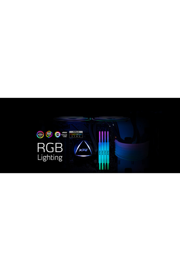 AX5U6400C3216G-CLARBK 16GB (Tek Parça) 6400Mhz DDR5 XPG LANCER RGB BLACK PC Bellek - 2