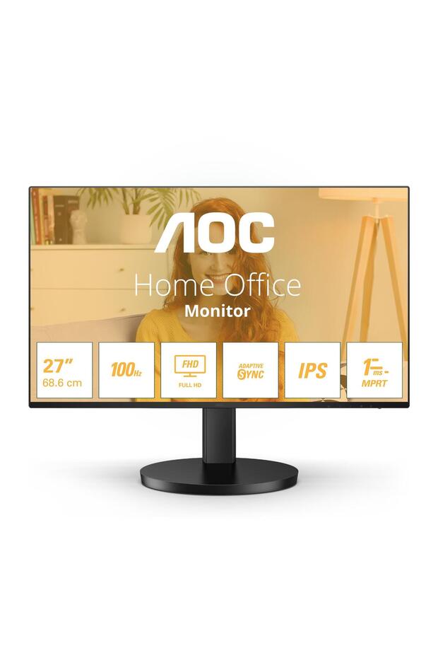 27B3HA2 27" 100Hz 1Ms VGA+HDMI FullHD Adaptive-Sync IPS Vesa Monitör - 1