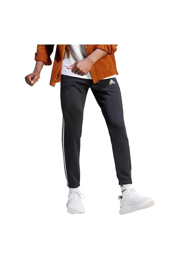 Essentials Fleece 3-Stripes Tapered Cuff Eşofman Altı - 3