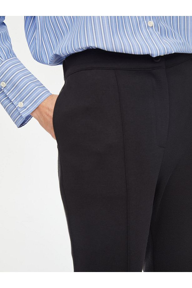 Relax Petek Doku Slım Fit Örme Pantolon 69761 - 7