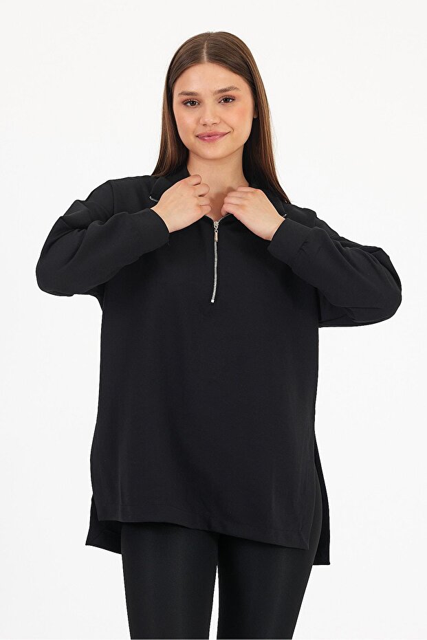 Yırtmaçlı Sweat - 3