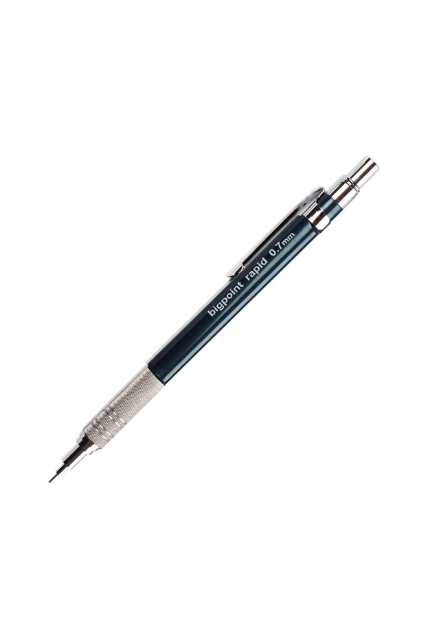 | Rapid Versatil Pen, Metal Tip - Non-Slip Sandblasted Metal Body Mechanical Pencil, 0.7