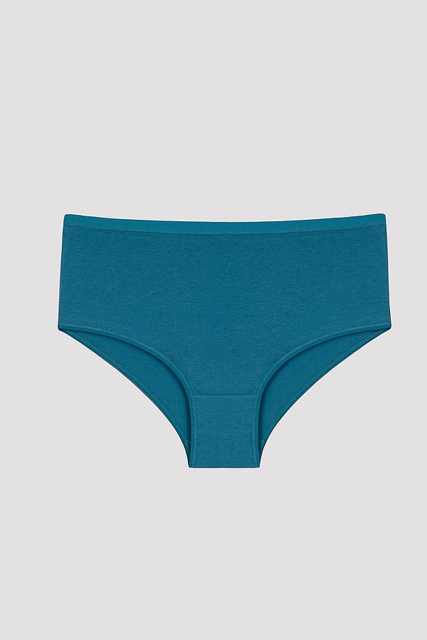 Deep Ocean Yüksek Bel 3lü Çok Renkli Slip Külot - 3