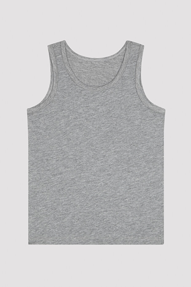 قميص داخلي من قطعتين بنقشة حيوانات للأولاد متعدد الألوان - 3