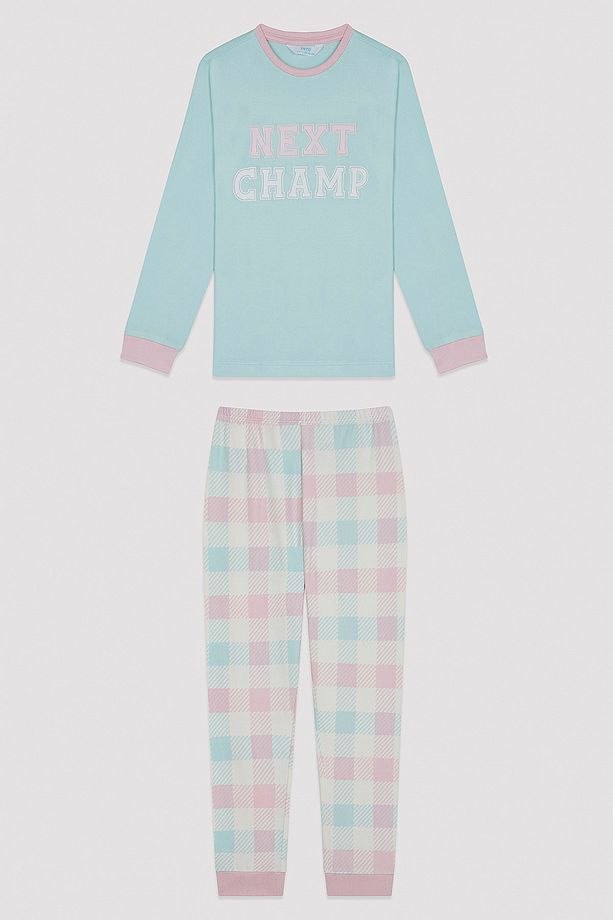 Kız Çocuk Champ Termal Pijama Takımı - 1