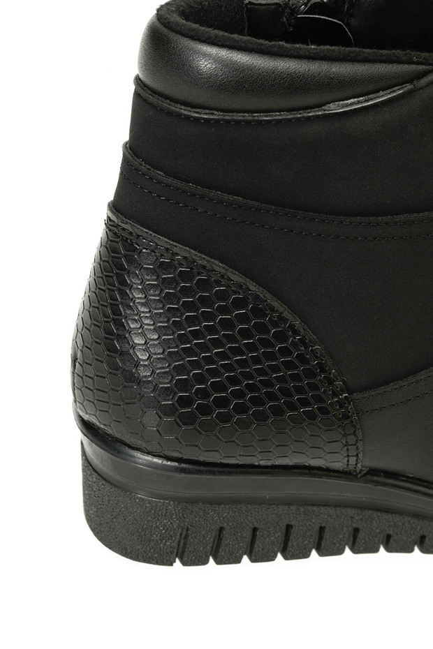 166675.SZ4PR Siyah Kadın Dolgu Topuk Bot - 7