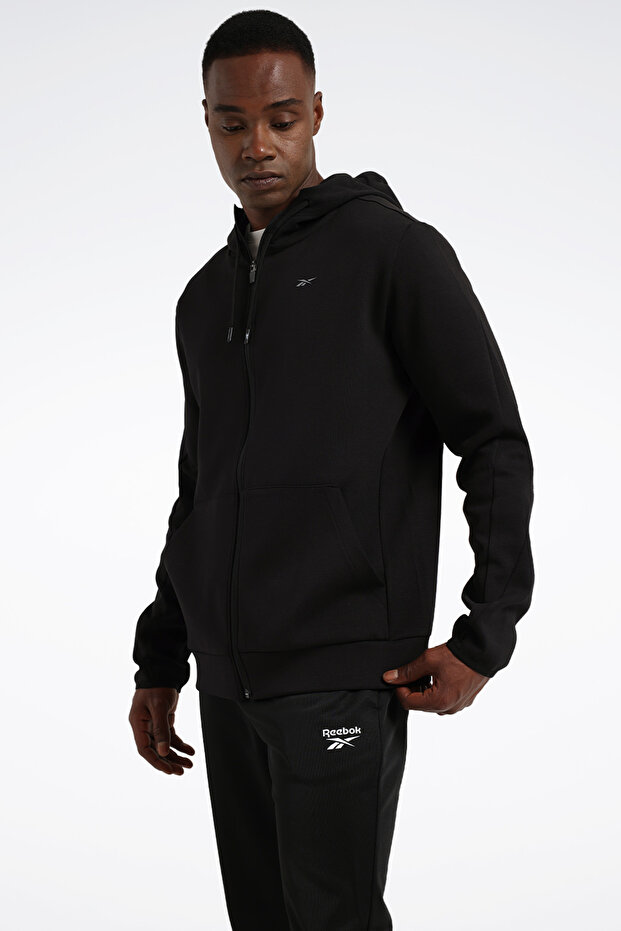 Dreamblend Fz Black Men's Tracksuit Top