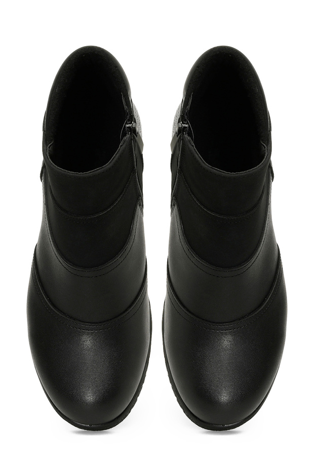 166675.SZ4PR Siyah Kadın Dolgu Topuk Bot - 4