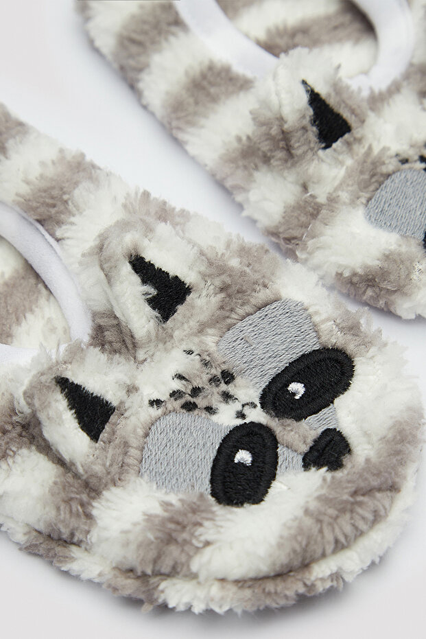 Boy's Racoon Booties - 3