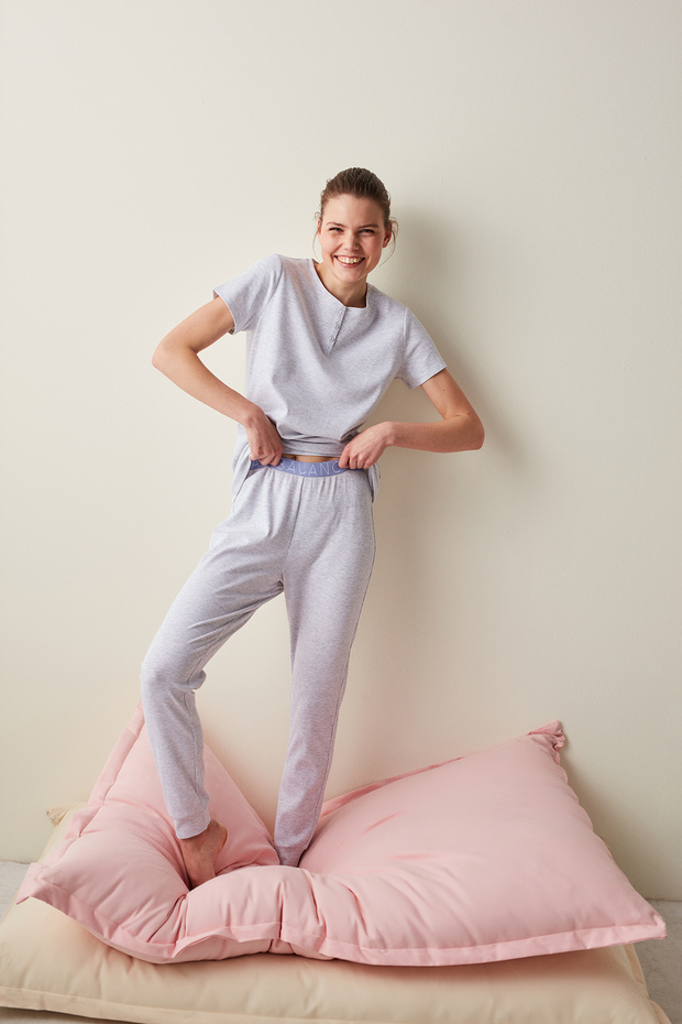 Relax Melange Pj Set - 1